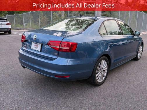 Silk Blue Metallic 2015 Volkswagen Jetta Auto SE w/Connectivity/Navigation