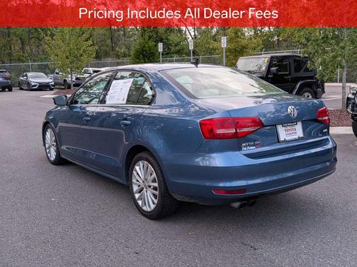 Silk Blue Metallic 2015 Volkswagen Jetta Auto SE w/Connectivity/Navigation