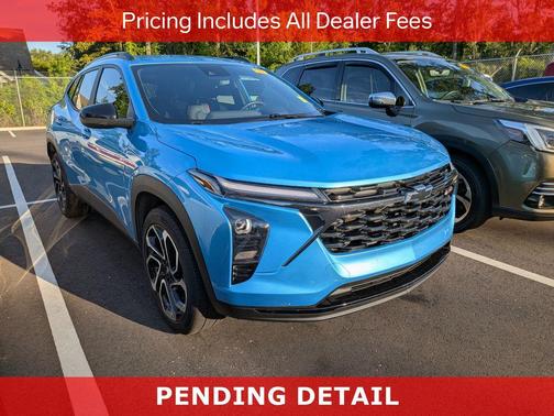 Marina Blue Metallic 2025 Chevrolet Trax 2RS
