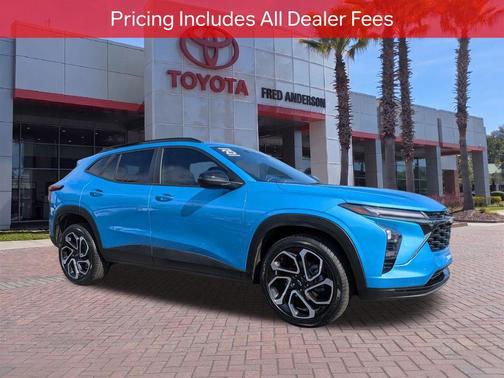 Marina Blue Metallic 2025 Chevrolet Trax FWD 2RS