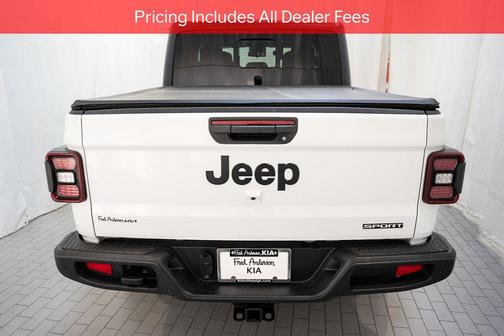 Bright White Clearcoat 2020 Jeep Gladiator Sport S