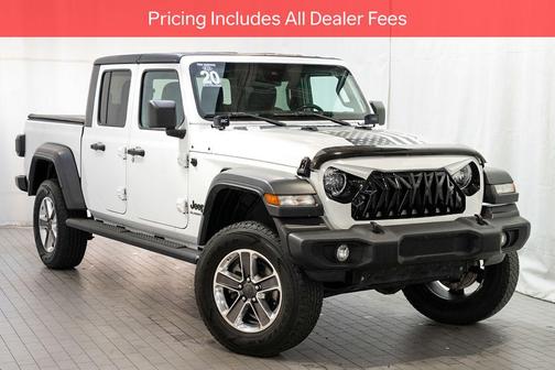 Bright White Clearcoat 2020 Jeep Gladiator Sport S