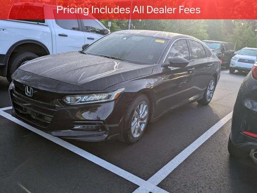 Crystal Black Pearl 2018 Honda Accord LX