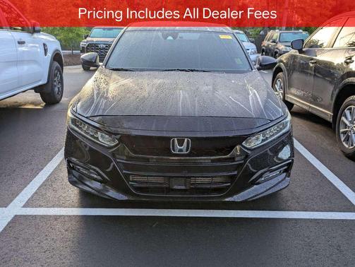 Crystal Black Pearl 2018 Honda Accord LX
