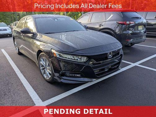 Crystal Black Pearl 2018 Honda Accord LX