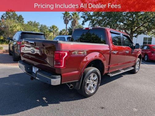 Race Red 2015 Ford F-150 Lariat