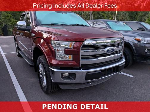 Race Red 2015 Ford F-150 Lariat