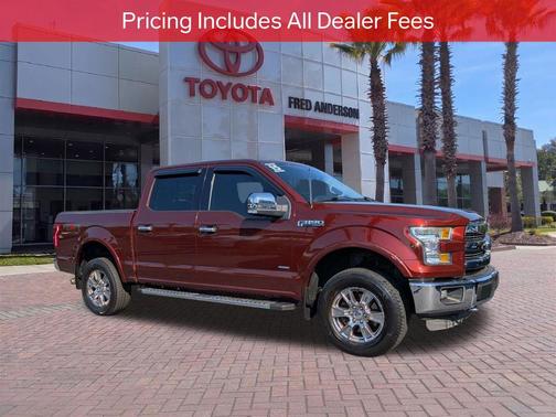 Race Red 2015 Ford F-150 Lariat
