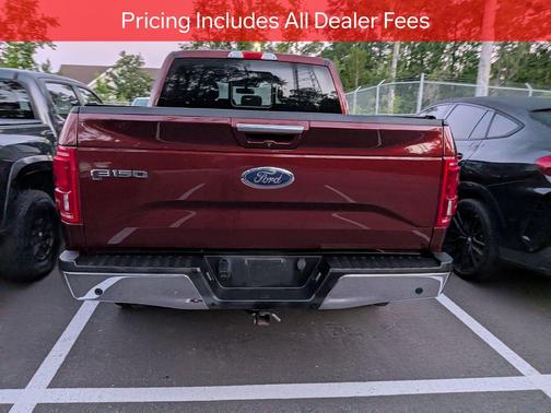 Race Red 2015 Ford F-150 Lariat