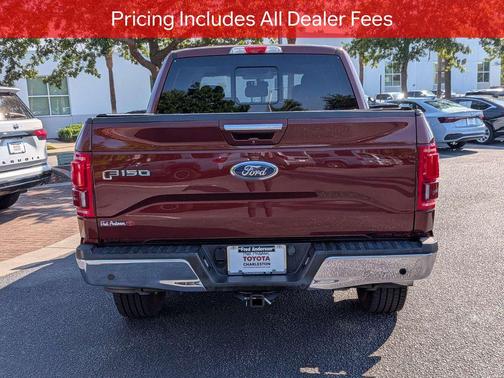 Race Red 2015 Ford F-150 Lariat