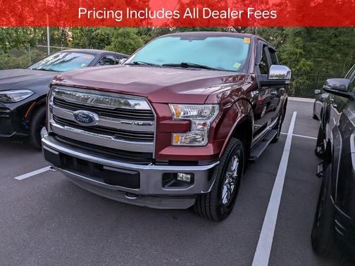 Race Red 2015 Ford F-150 Lariat