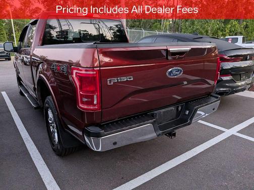 Race Red 2015 Ford F-150 Lariat