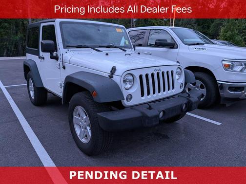 Bright White Clearcoat 2015 Jeep Wrangler Sport