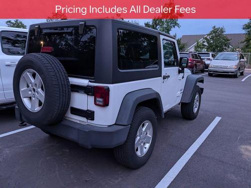 Bright White Clearcoat 2015 Jeep Wrangler Sport