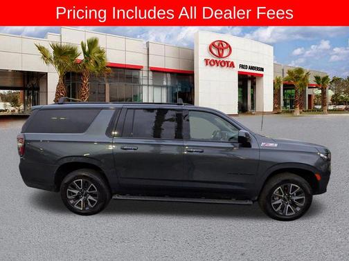 Shadow Gray Metallic 2021 Chevrolet Suburban 4WD Z71