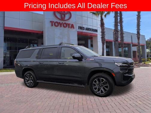 Shadow Gray Metallic 2021 Chevrolet Suburban 4WD Z71