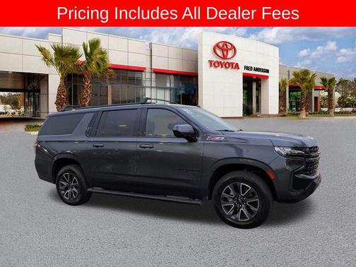 Shadow Gray Metallic 2021 Chevrolet Suburban 4WD Z71