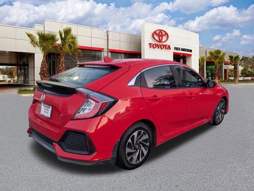 Rallye Red 2017 Honda Civic LX