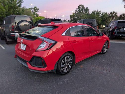 Rallye Red 2017 Honda Civic LX
