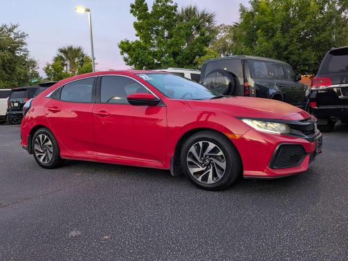 Rallye Red 2017 Honda Civic LX