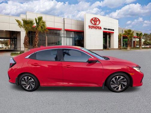 Rallye Red 2017 Honda Civic LX