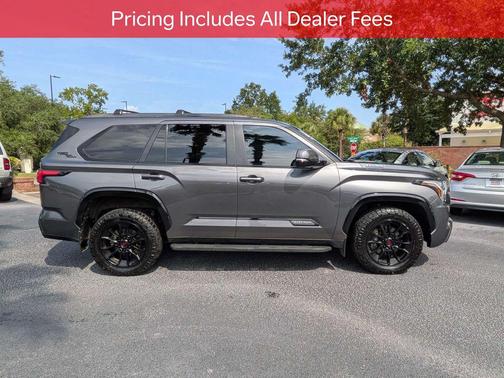 Magnetic Gray Metallic 2024 Toyota Sequoia Platinum