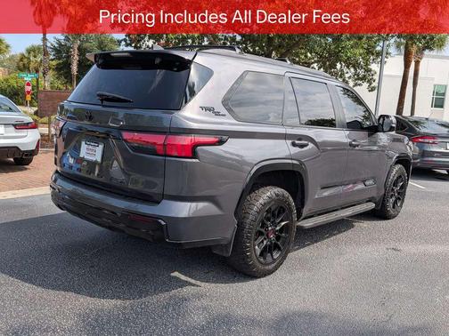 Magnetic Gray Metallic 2024 Toyota Sequoia Platinum