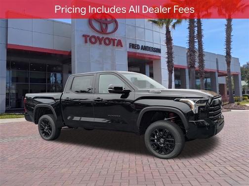 Midnight Black Metallic 2026 Toyota Tundra Hybrid Limited
