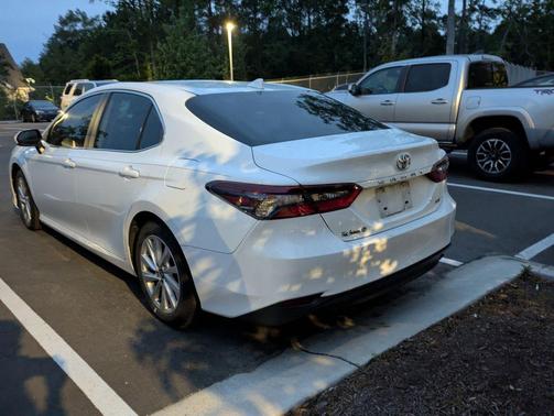 Super White 2021 Toyota Camry LE