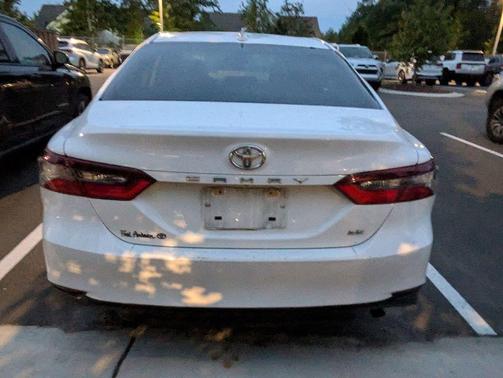 Super White 2021 Toyota Camry LE