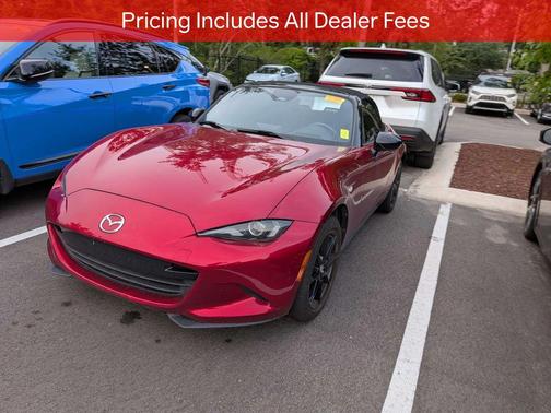 Soul Red Crystal Metallic 2024 Mazda MX-5 Miata Sport