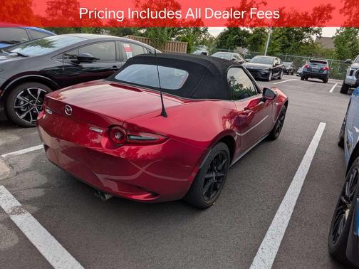 Soul Red Crystal Metallic 2024 Mazda MX-5 Miata Sport