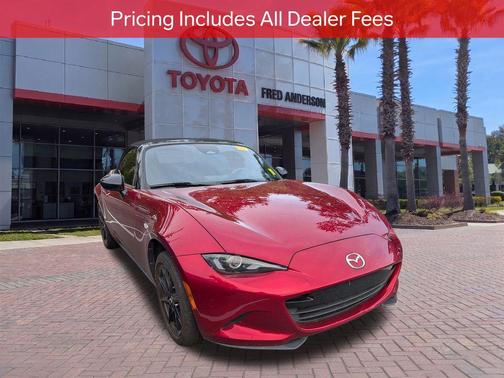 Soul Red Crystal Metallic 2024 Mazda MX-5 Miata Sport