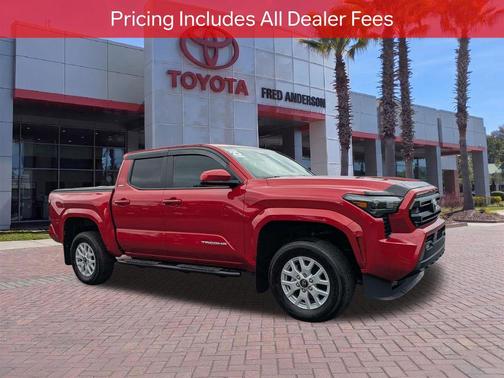 Supersonic Red 2025 Toyota Tacoma SR5