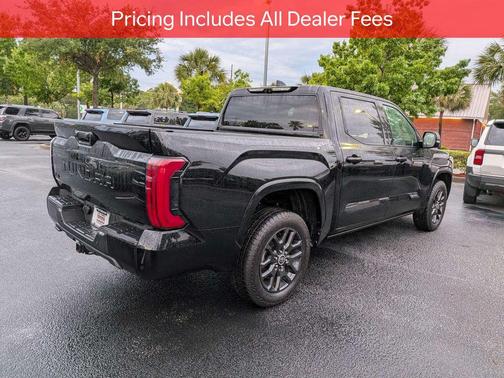 Midnight Black Metallic 2023 Toyota Tundra Platinum
