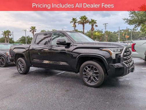 Midnight Black Metallic 2023 Toyota Tundra Platinum