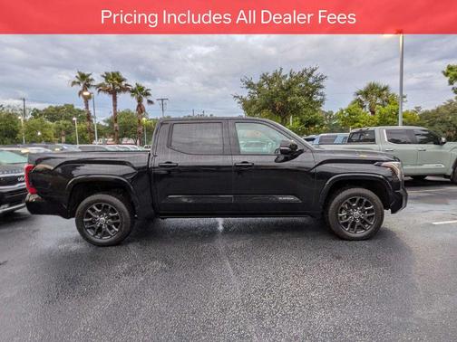 Midnight Black Metallic 2023 Toyota Tundra Platinum