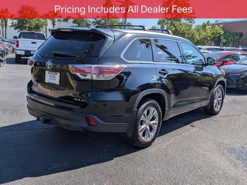 Attitude Black Metallic 2015 Toyota Highlander XLE