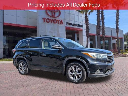 Attitude Black Metallic 2015 Toyota Highlander XLE