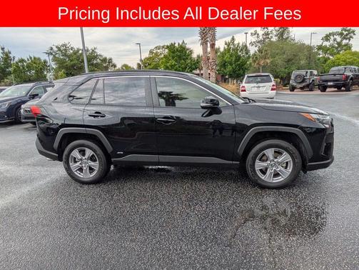 Midnight Black Metallic 2025 Toyota RAV4 Hybrid XLE