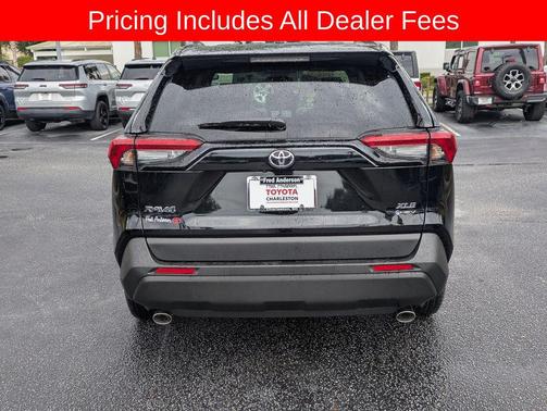 Midnight Black Metallic 2025 Toyota RAV4 Hybrid XLE