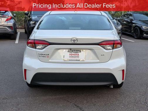 Wind Chill Pearl 2025 Toyota Corolla LE