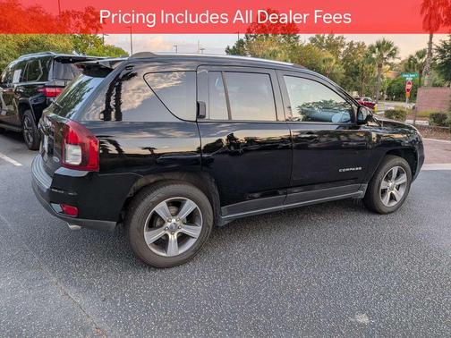 Black Clearcoat 2017 Jeep Compass High Altitude