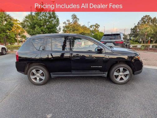 Black Clearcoat 2017 Jeep Compass High Altitude