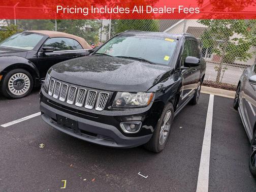 Black Clearcoat 2017 Jeep Compass High Altitude
