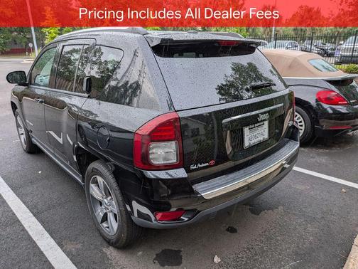 Black Clearcoat 2017 Jeep Compass High Altitude