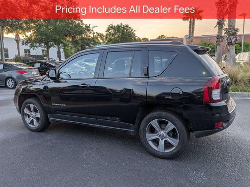 Black Clearcoat 2017 Jeep Compass High Altitude