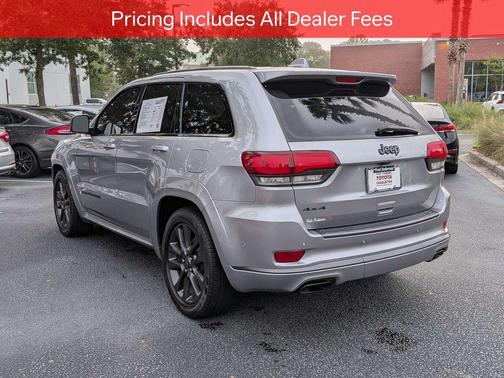 Billet Silver Metallic Clearcoat 2019 Jeep Grand Cherokee High Altitude