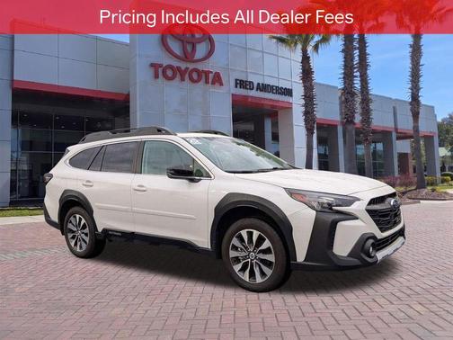 Crystal White Pearl 2025 Subaru Outback Limited