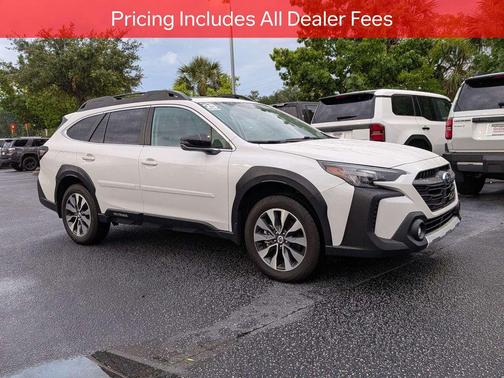 Crystal White Pearl 2025 Subaru Outback Limited